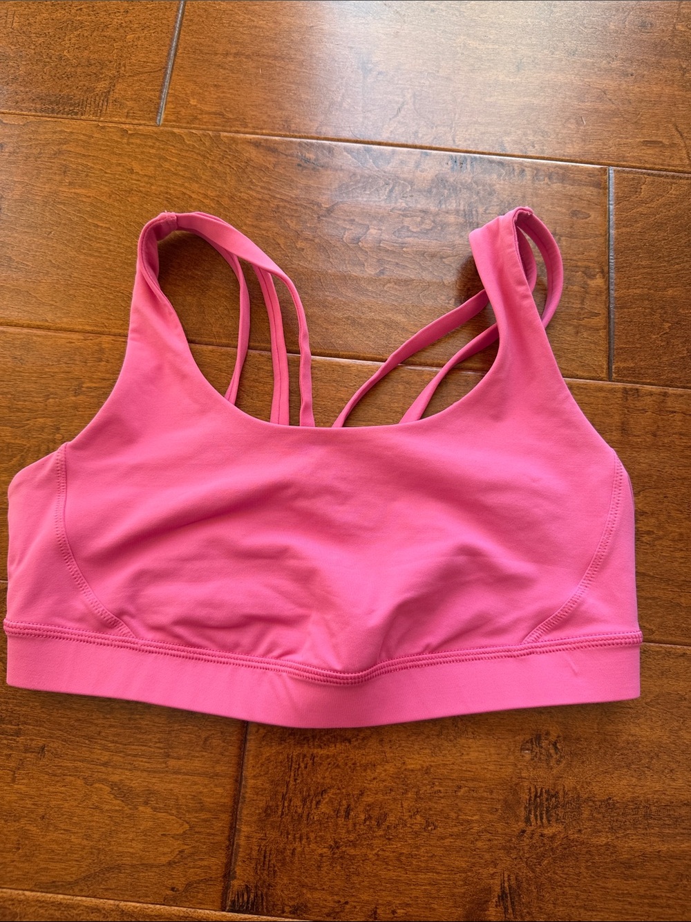 lululemon athletica Pink Double-Strap Sports Bra